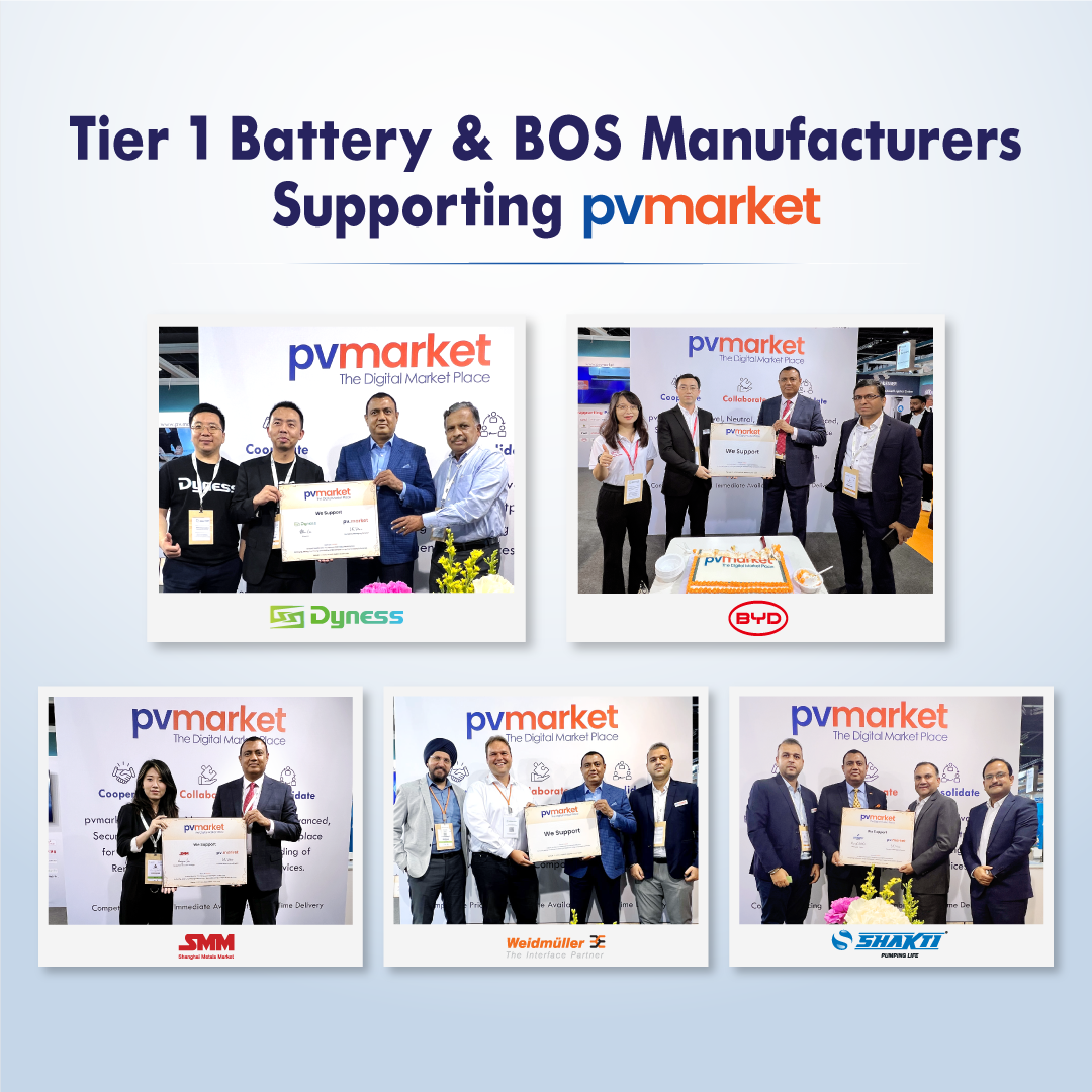 Tier 1 Battery and BOS Manufacturer supporting PV Market