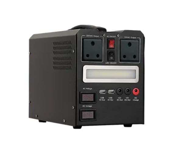 ACDC 500W PURE SINE PORTABLE BACK-UP KIT C/W 450WH LITH. BATT