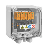 Residential combiner box (Without fuses, without switch), 2 MPPT, 2 Inputs / 1 Output per MPPT/PVN DC 2IN/1OUTX2 2MPPT SPD2R CG 1.1KV