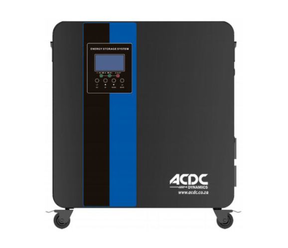 ACDC ESS 2Kw Pure Sine Wave Back-up Kit C/W 2048Wh Lith Batt